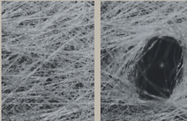 image of carpet fibers
