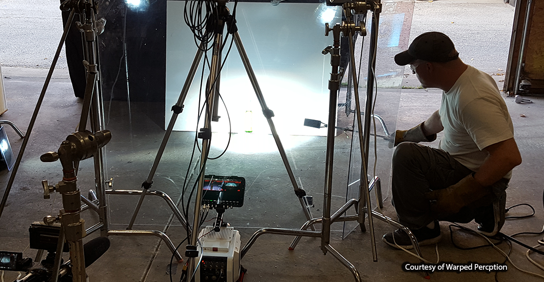 Image of Warped Perception workflow setup