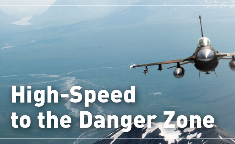 Supersonic Vapor Clouds